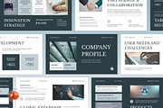 Fintech Company Profile, a Presentation Template by Claymoon Lab (Thumbnail 2 of 7)