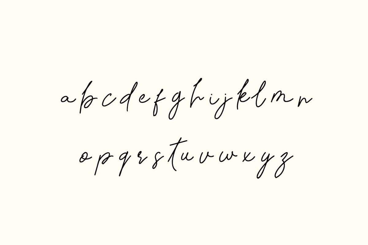 Simplhand Modern Calligraphy Font, a Handwritten Font by UICreative (Photo 6 of 13)