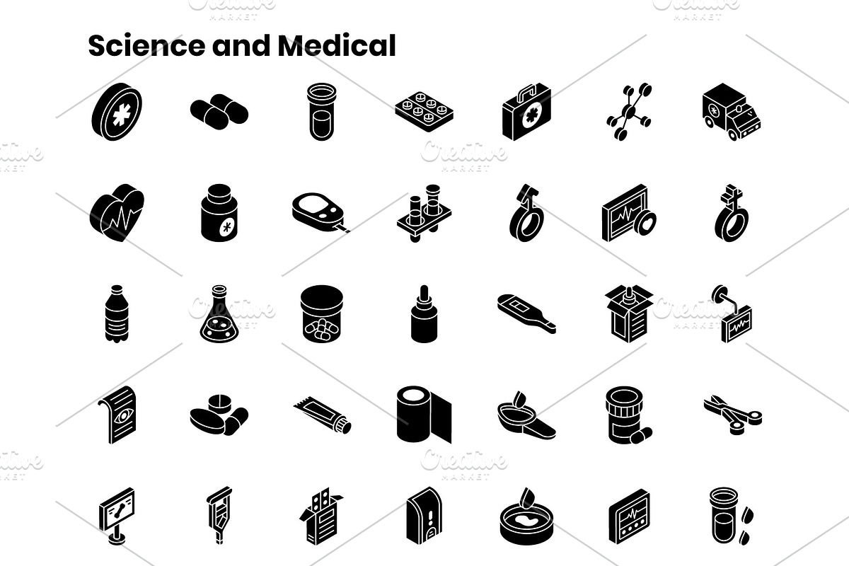 2000+ Isometric Icons Set, an Outline Icon by Brickclay (Photo 33 of 37)