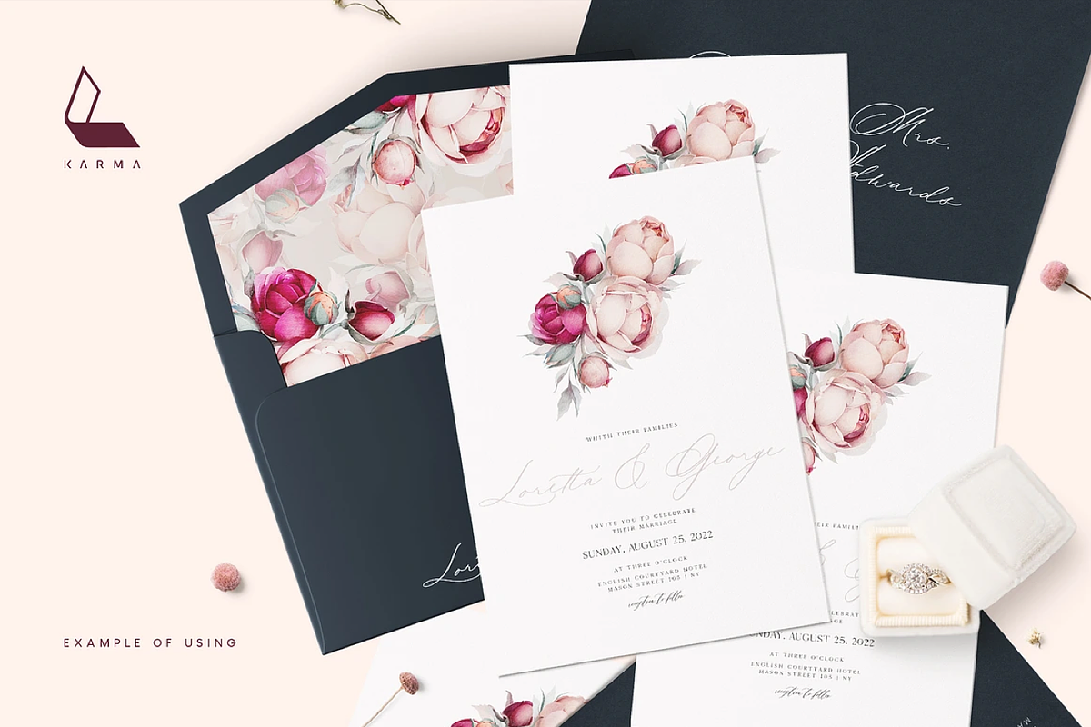 Bloom Poetry – 8 in 1 Luxury Floral, an Illustration by Karma (Photo 53 of 66)