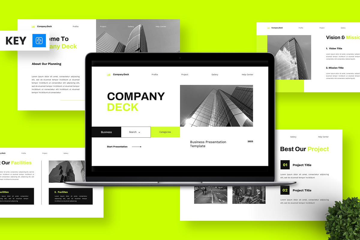 Company Deck - Business Keynote