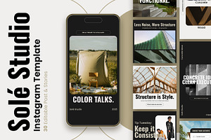Solé Studio Instagram Template