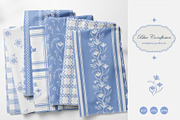 Blue Cornflower - Seamless Patterns, a Pattern Graphic by Milky April (Thumbnail 1 of 6)