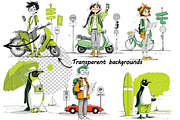 Whimsical Fun Character Illustration, an Illustration by one-touch (Thumbnail 6 of 8)