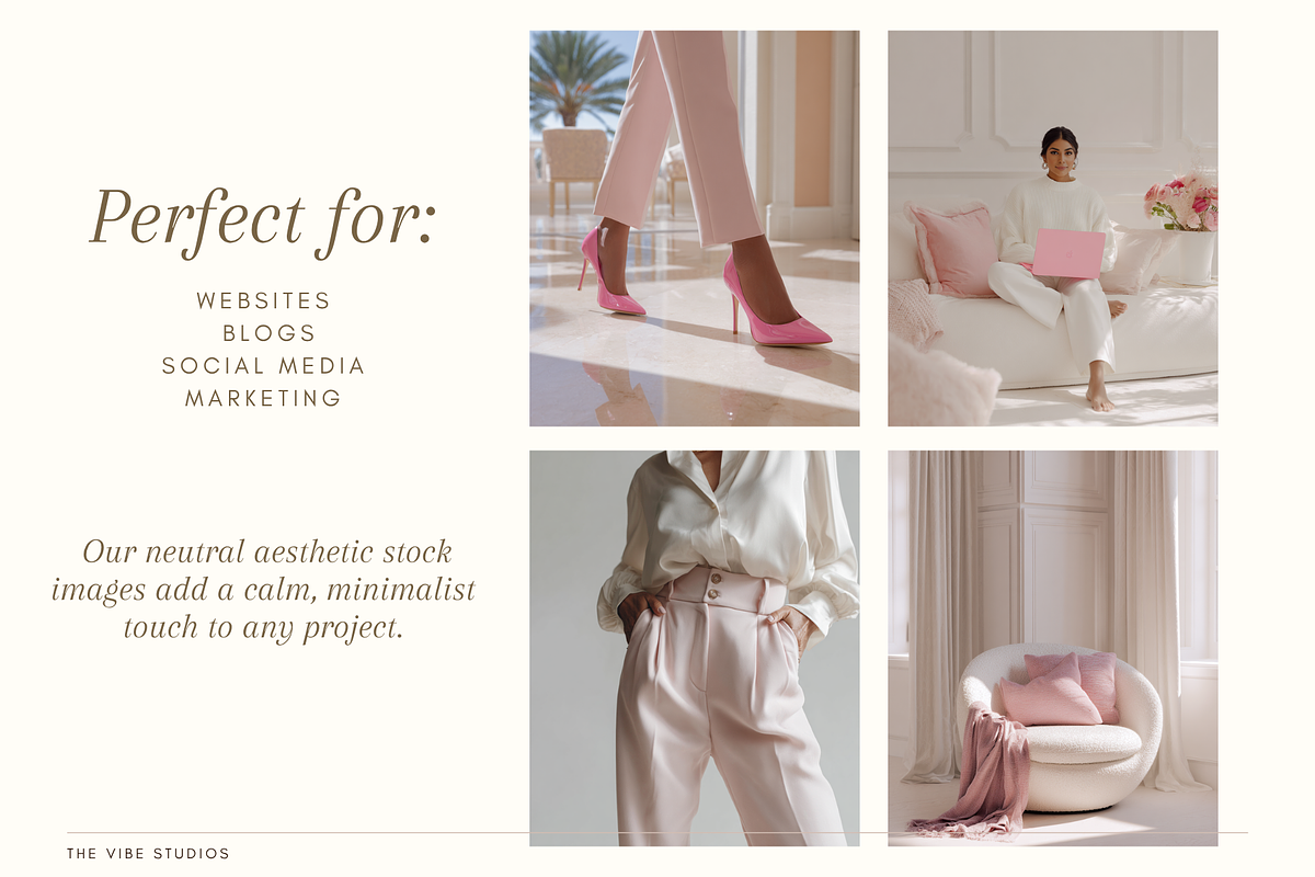 Feminine Office Stock Photos Bundle, a Photo by The Vibe Studios (Photo 5 of 9)
