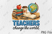 Teachers Change The World Png, a Seasonal Illustration by Rose Art (Thumbnail 1 of 4)