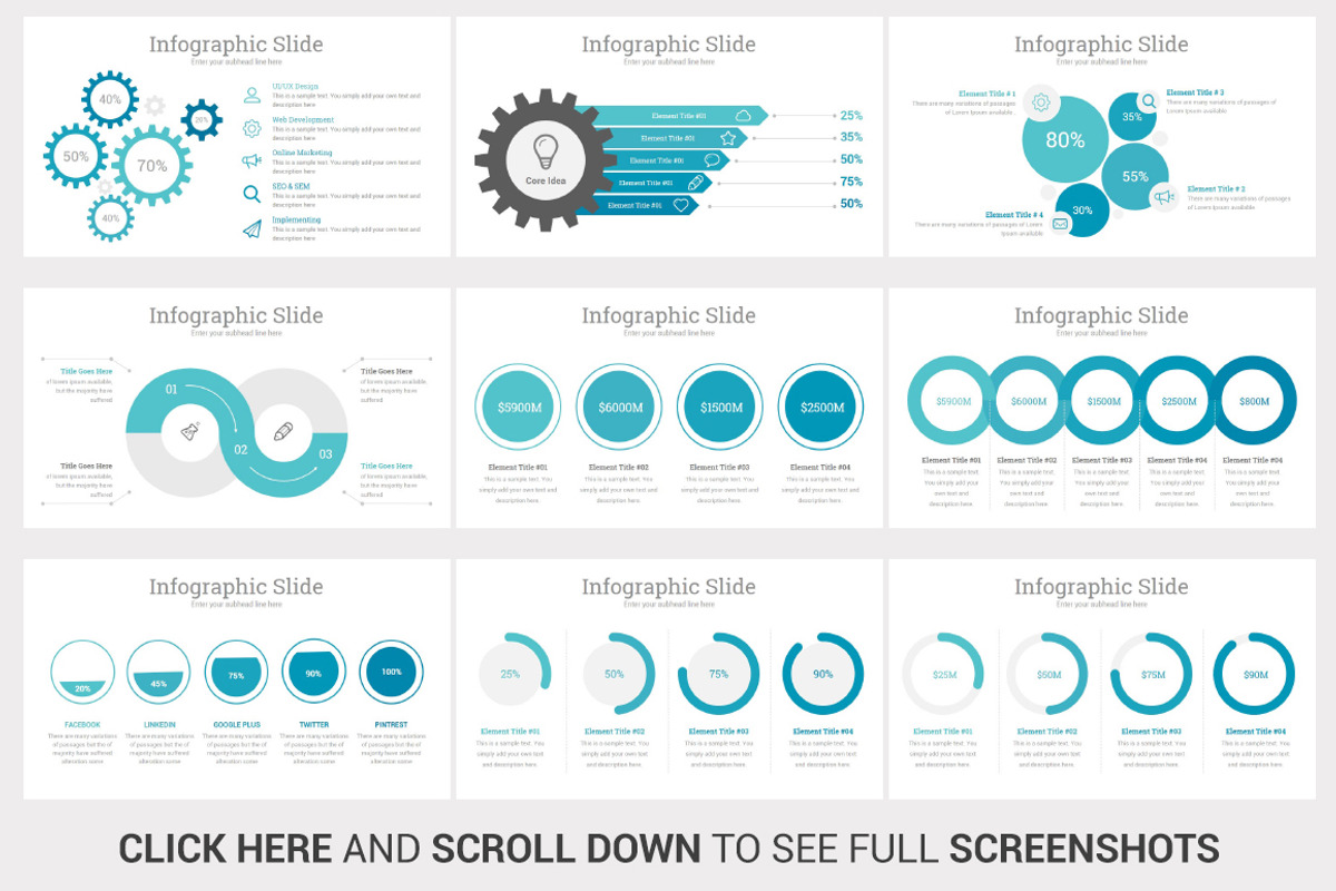 Creative PowerPoint Template, a Presentation Template by SlideSalad (Photo 11 of 20)