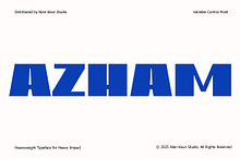 Azham – Heavyweight Display