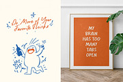 Caption Handwriting - Cute Font Duo, a Handwritten Font by Sarid Ezra (Thumbnail 5 of 9)