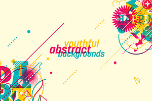 Youthful abstract backgrounds