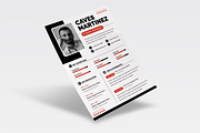 Mono Style Resume CV, a Resume Template by iDoodle Studio (Thumbnail 3 of 4)