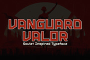 Vanguard Valor - Soviet Typeface, a Sans Serif Font by HipFonts (Thumbnail 2 of 11)