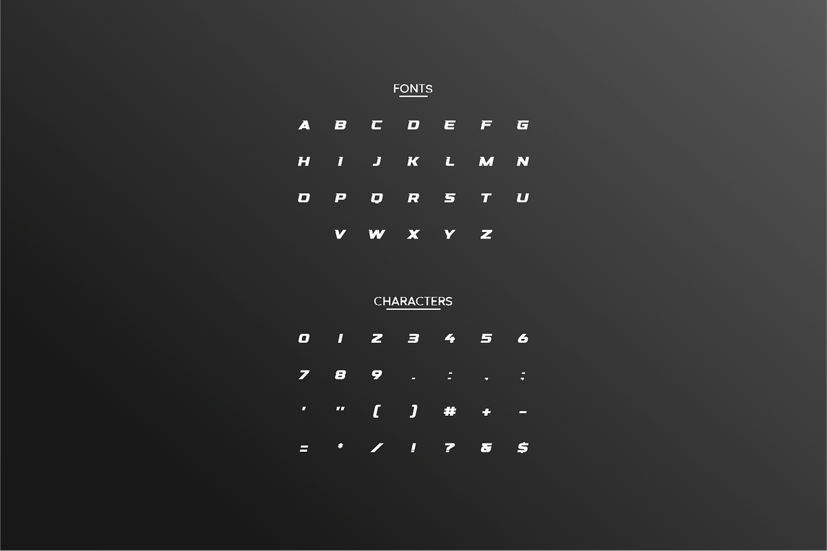 Ekunoric, a Font by garismantra (Photo 3 of 4)