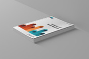 A4 Softcover Book Mockup - 10 views, a Books & Magazine Mockup by Illusiongraphic (Thumbnail 10 of 25)