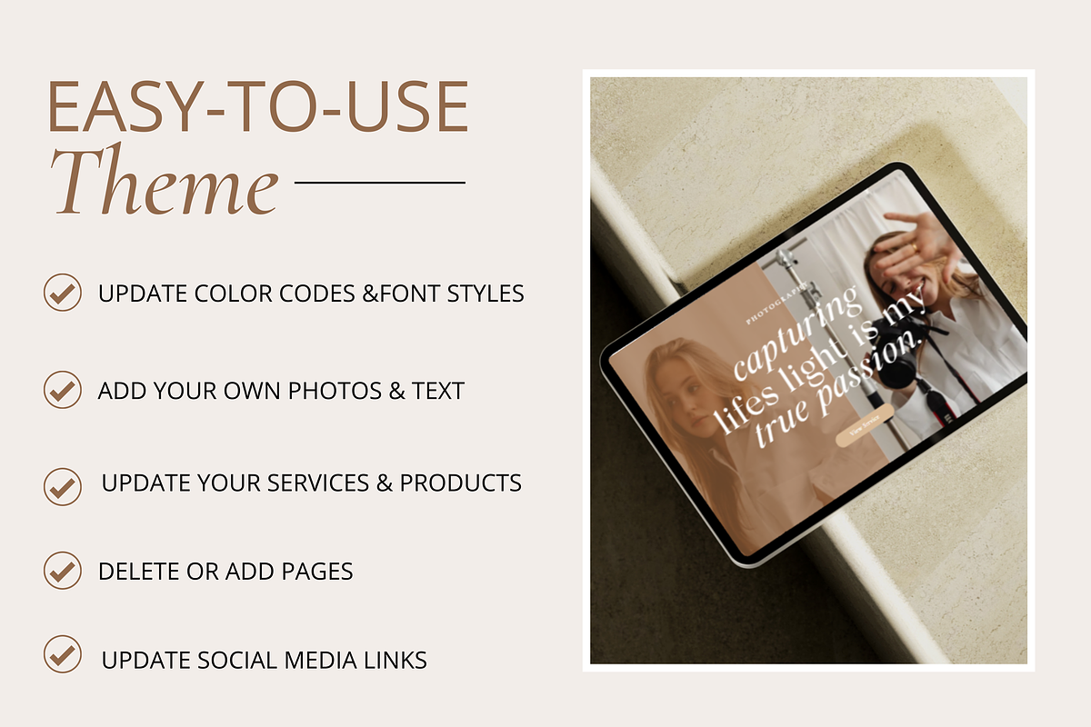 Wix Template For Photographers, a Wix Template by Turia Avenue (Photo 4 of 6)