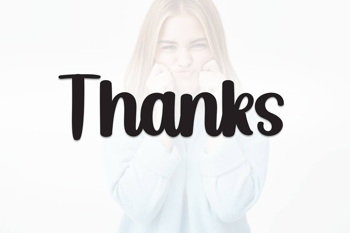 Chubby | Script Font, a Handwritten Font by Scratchones (Photo 9 of 9)