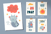 Boo - cute monsters collection, an Animal Illustration by Mariart_i (Thumbnail 6 of 8)