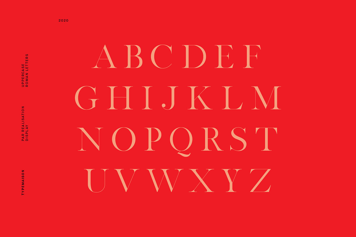 Par Realisation - Serif Typeface, a Serif Font by TypeMaison (Photo 2 of 14)