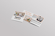 Square Bifold Brochure Mockup, a Print Template by rahmatmoscae (Thumbnail 6 of 16)