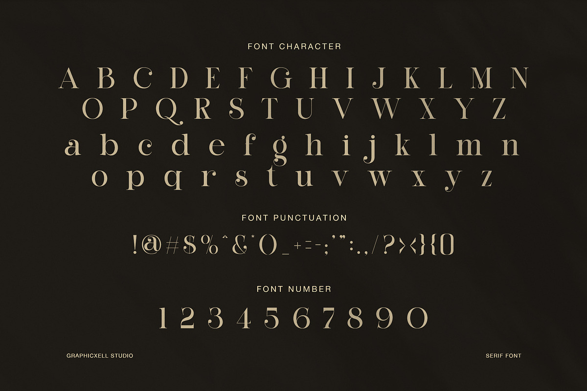 Moska Elegant Serif Font, a Serif Font by Graphicxell (Photo 7 of 8)