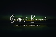 Scottis Barrel, a Handwritten Font by HaKi Studio (Thumbnail 1 of 5)