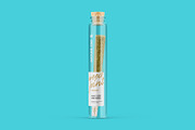 Weed Joint in Glass Tube Mockup, a Product Mockup by easymock 2 (Thumbnail 11 of 12)