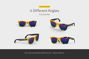 Sunglasses Mockup Set