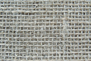 Rustic burlap fabric background.