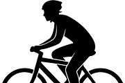Cycling Sport Silhouette Bundle, an Illustration by Designs_River (Thumbnail 17 of 38)
