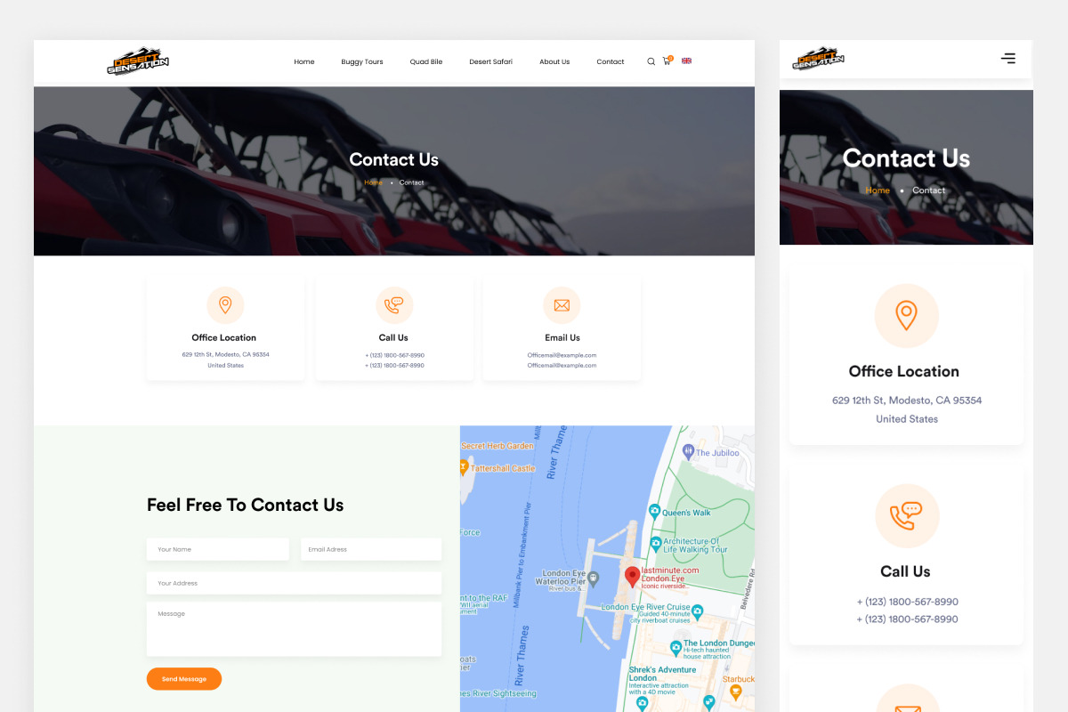 Bike Rental & Booking Figma Template, an UI Kit Template by ArtGalaxy (Photo 4 of 5)