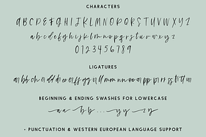 Bowie Girl Script Font