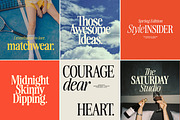 The Awesome Serif Family (32 Fonts), a Serif Font by Nicky Laatz (Thumbnail 6 of 42)