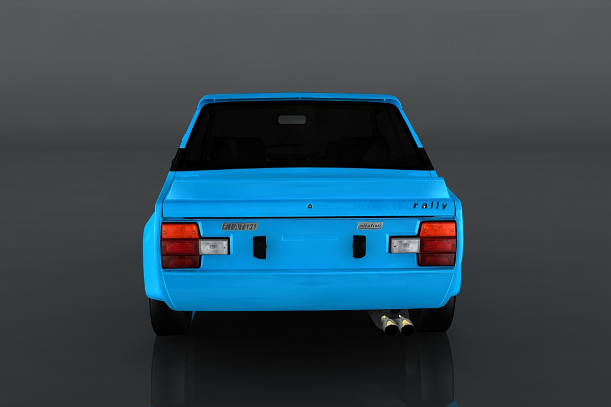 FIAT 131 Abarth Rally Stradale, a Cars & Vehicle 3D Model by valtriiu (Photo 6 of 12)