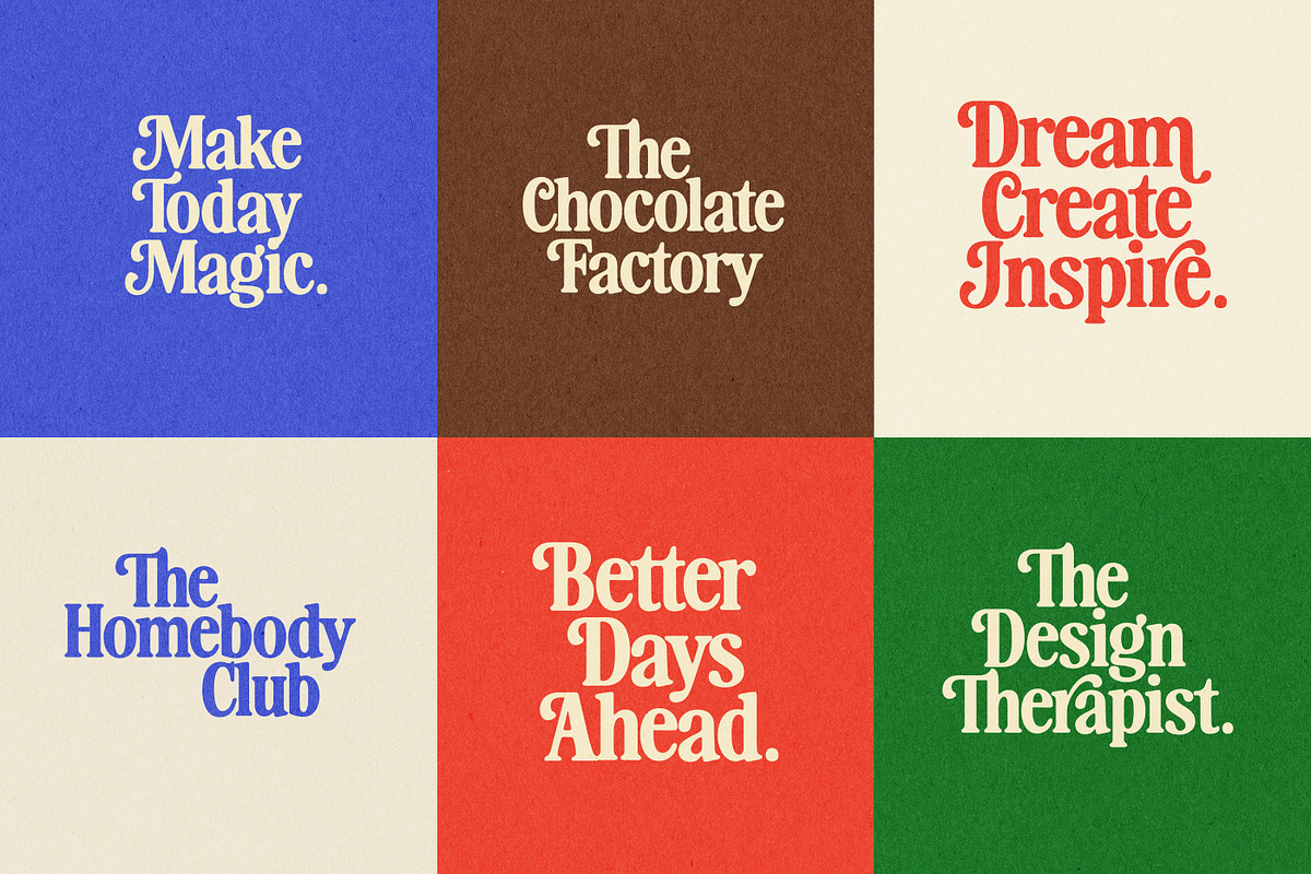 Heartbreak Eighties Retro Serif, a Serif Font by Nicky Laatz (Photo 27 of 35)