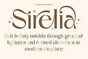 Sirelia – Modern Elegant Serif Typef, a Font by kangfont Studio (Thumbnail 6 of 9)