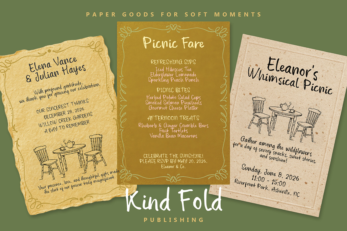 Everyday Kind - Friendly Handwritten, a Handwritten Font by Inviline.co (Photo 9 of 12)