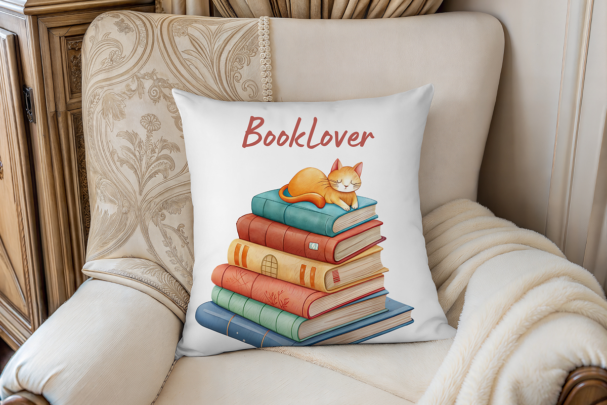 Watercolor Book Lover Clipart Bundle, an Illustration by MockupWizard (Photo 4 of 6)