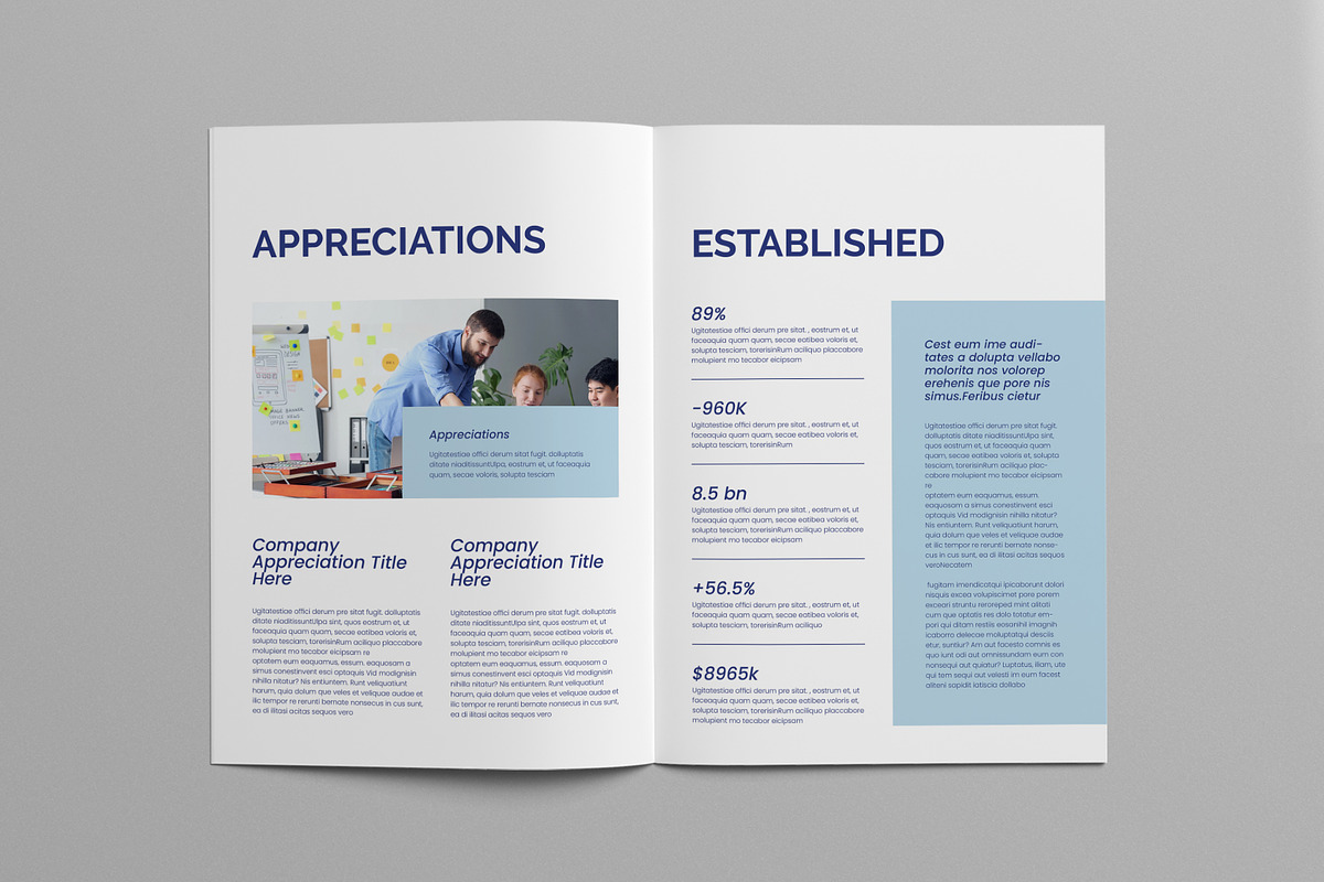 HR Employee Handbook | Canva, a Brochure Template by Pixelpick (Photo 5 of 9)