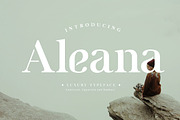 Aleana, a Serif Font by geengraphy (Thumbnail 1 of 4)