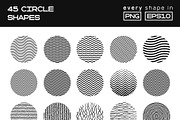200 Geometric Shapes Vector Design, a Pattern Graphic by craftlove (Thumbnail 2 of 9)