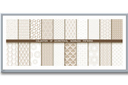 Geometric set of seamless patterns, a Pattern Graphic by RODINA (Thumbnail 2 of 3)