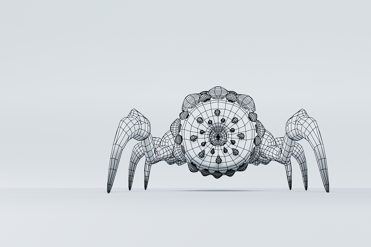 Monster Bug, a Characters & Person 3D Model by NojskaAksjon (Photo 15 of 22)
