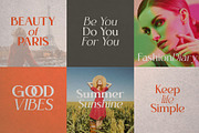 Glamoure Everyday | Serif Family, a Serif Font by Krismagraph (Thumbnail 12 of 16)