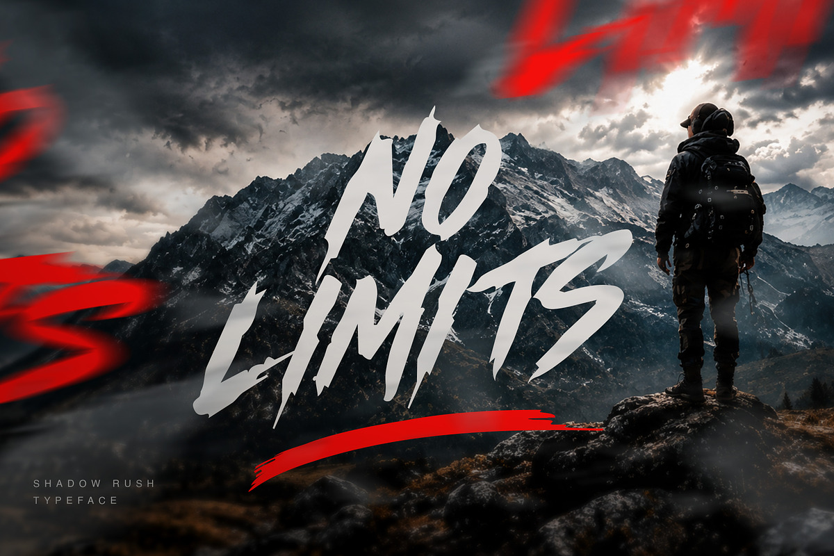 AMAZING RANGER – Brush Display Font, a Blackletter Font by Brainwave (Photo 5 of 8)
