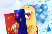 Happy Birthday Background, a Background Graphic by Digital Studio (Thumbnail 6 of 6)