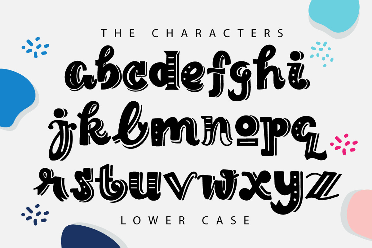 The Lettering Font preview 3