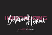 Belarimul Meriam Black Friday, a Script Font by MissinkLab Studio (Thumbnail 1 of 6)