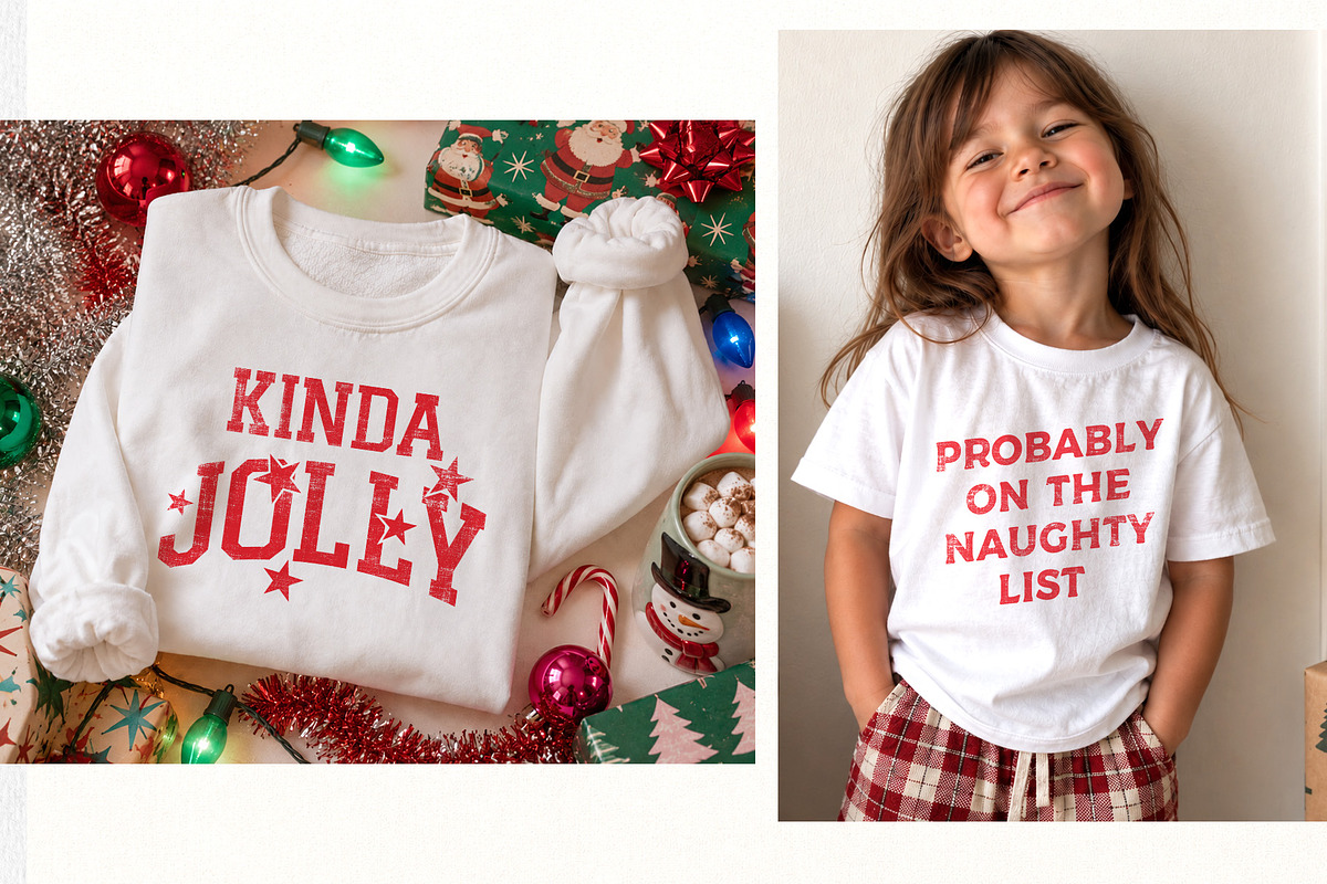 Christmas Quote Bundle, an Object Graphic by Lazy Cat (Photo 3 of 8)
