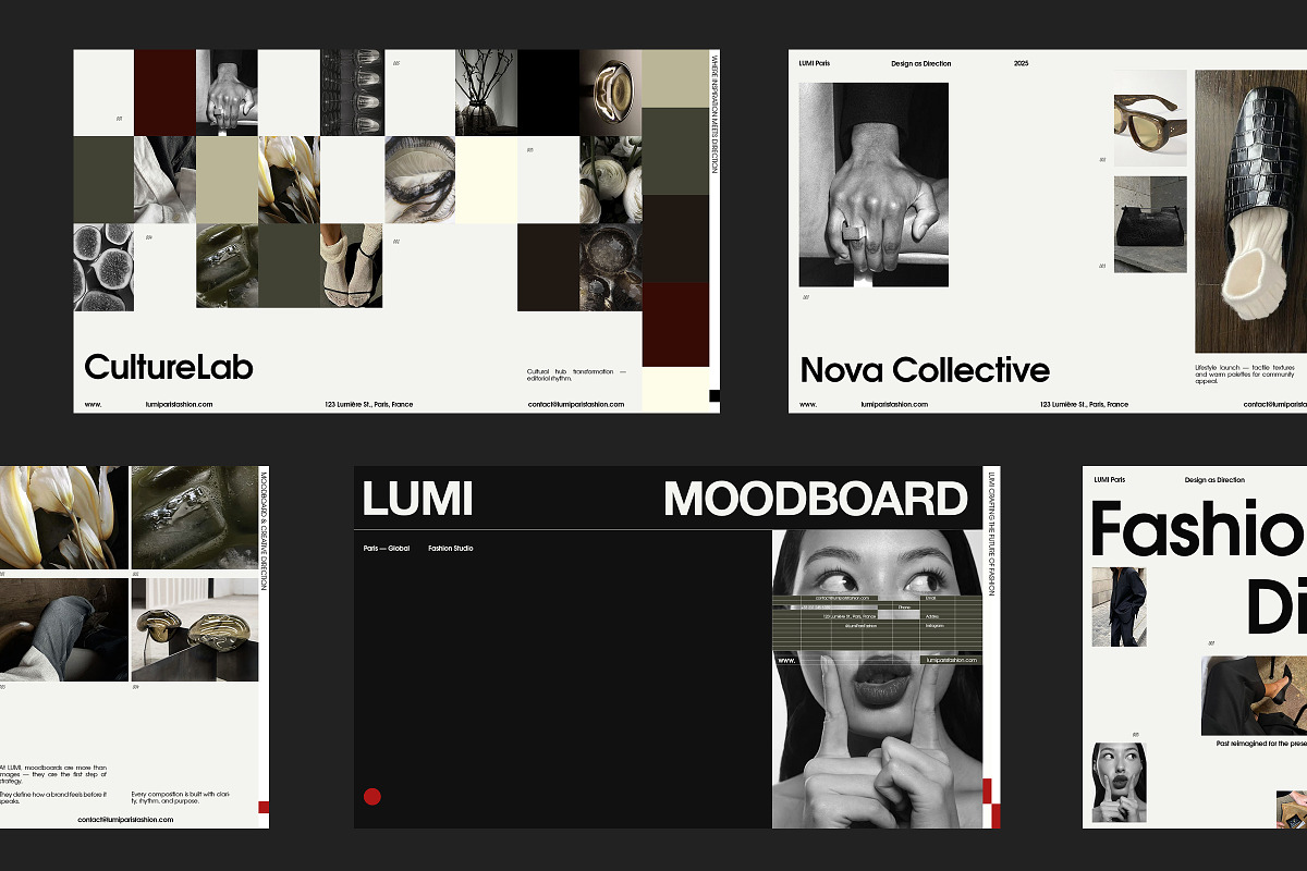 LUMI | Moodboard, a Presentation Template by Viva Agency (Photo 6 of 9)
