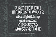Nocturne Black — Gothic Horror Font, a Blackletter Font by Rillatype (Thumbnail 9 of 9)